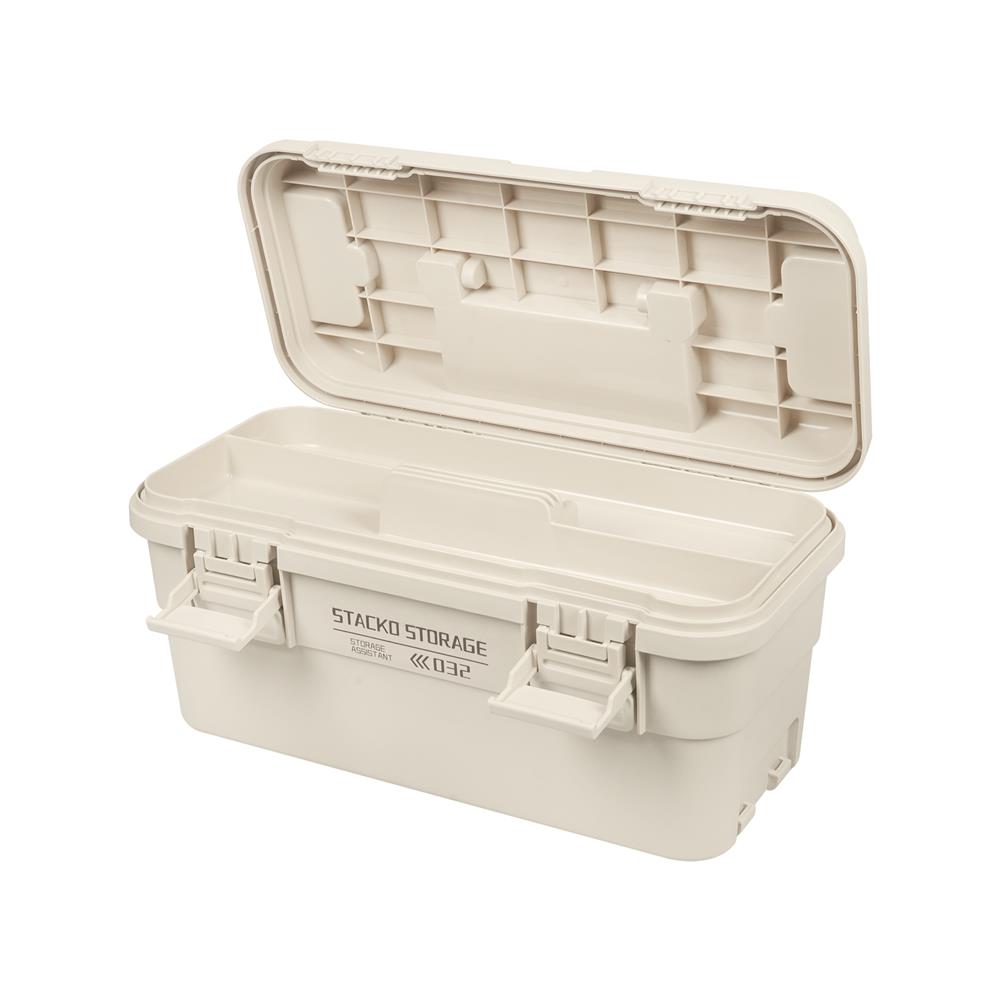 กล่องหูหิ้ว STACKO GLAM 2032 36.5X18X18 ซม. สีเบจ
