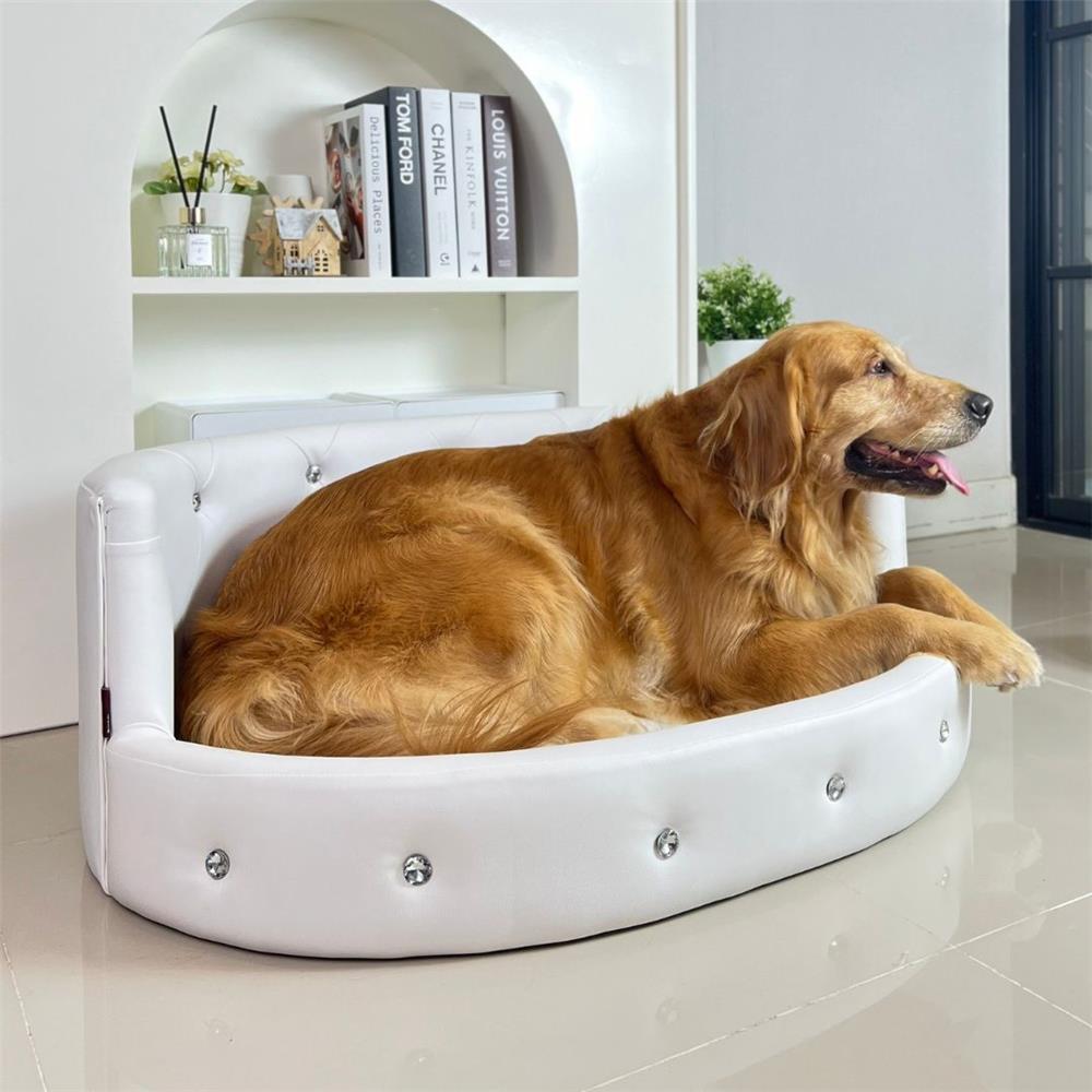 โซฟาสัตว์เลี้ยง PET BUDDY PB05L 35x67x91 ซม. สีขาว