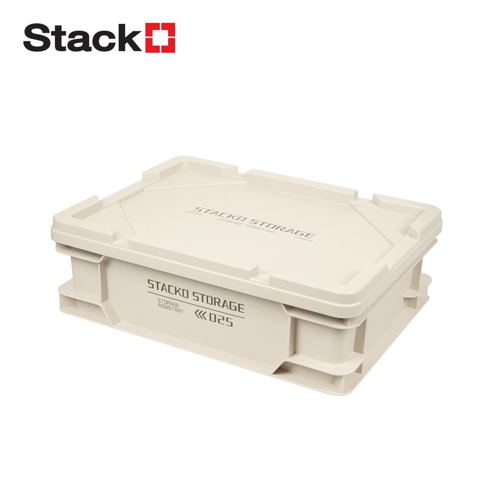 กล่องเก็บของ STACKO GLAM 2025 40.5X30X13 ซม. สีเบจ_0