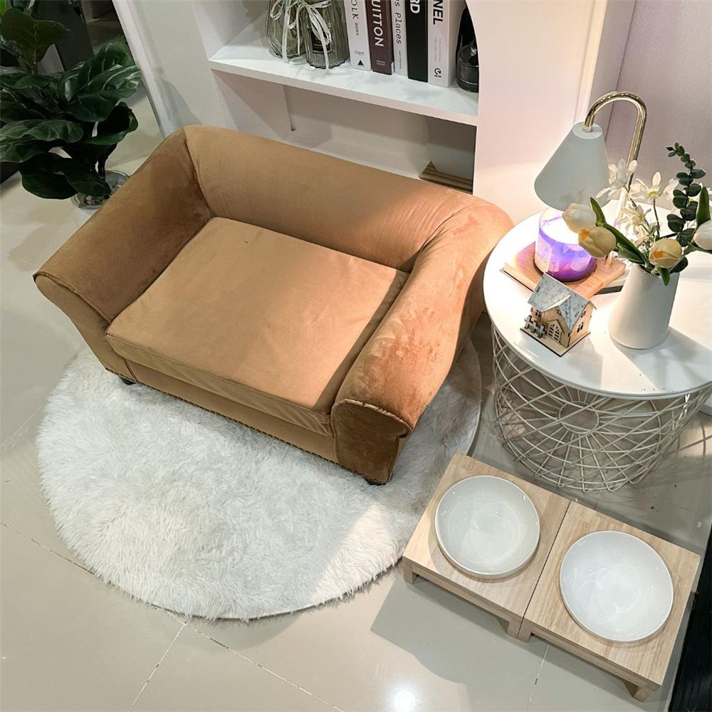 โซฟาสัตว์เลี้ยง PET BUDDY PB08 40x86x50 ซม. สีน้ำตาล