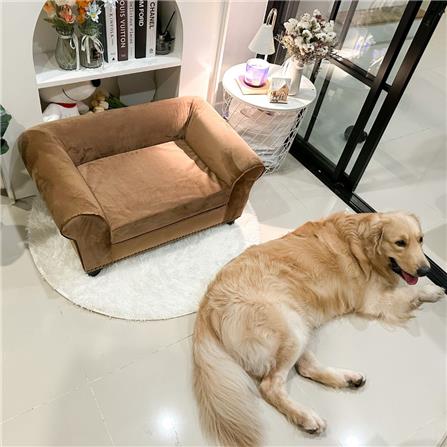 โซฟาสัตว์เลี้ยง PET BUDDY PB08 40x86x50 ซม. สีน้ำตาล_1