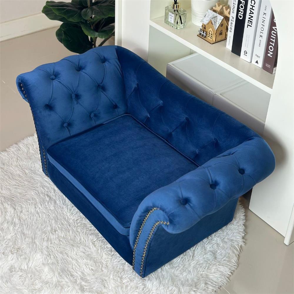 โซฟาสัตว์เลี้ยง PET BUDDY PB07 40x86x37 ซม. สีน้ำเงิน