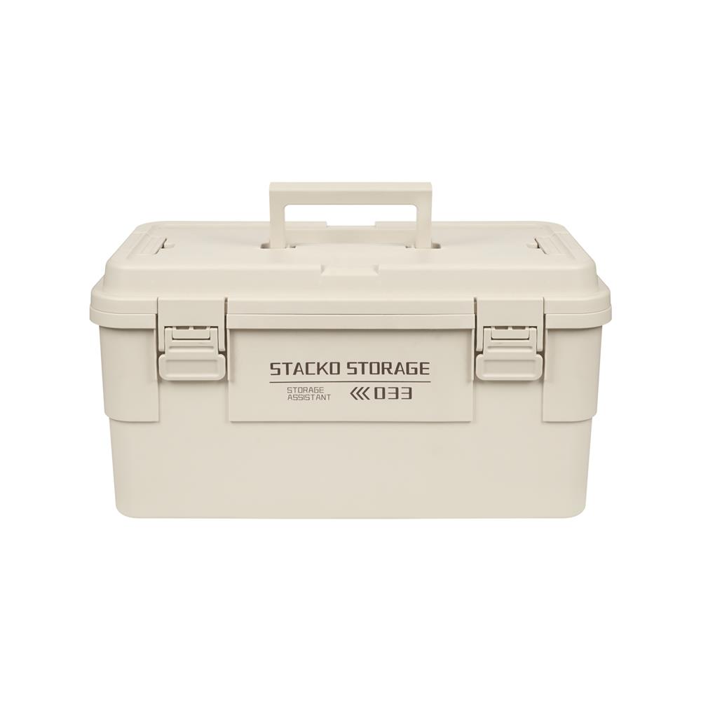 กล่องหูหิ้ว STACKO GLAM 2033 44.5X23.7X23.6 ซม. สีเบจ