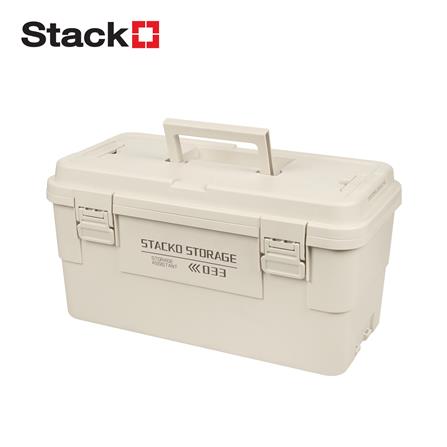 กล่องหูหิ้ว STACKO GLAM 2033 44.5X23.7X23.6 ซม. สีเบจ_1