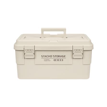 กล่องหูหิ้ว STACKO GLAM 2033 44.5X23.7X23.6 ซม. สีเบจ_2