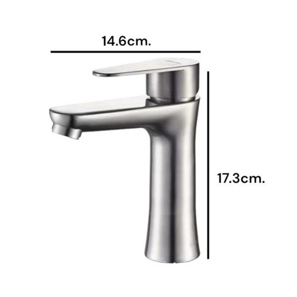 ก๊อกอ่างล้างหน้าเดี่ยว MEIN K1500439 สเตนเลส