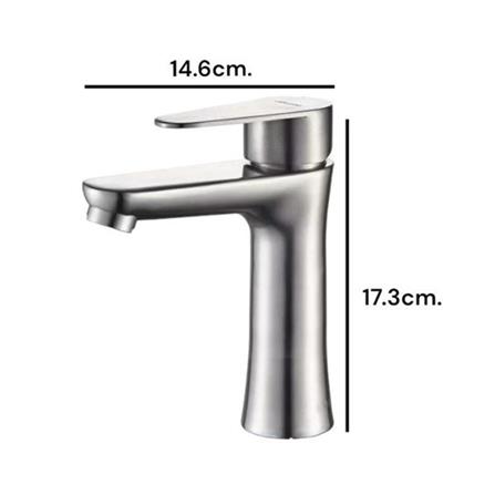 ก๊อกอ่างล้างหน้าเดี่ยว MEIN K1500439 สเตนเลส_1