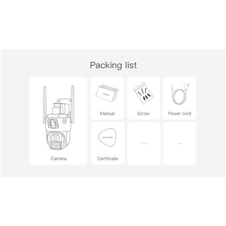 กล้องวงจรปิดภายนอก 2 เลนส์ VSTARCAM CS663DR 2 ล้านพิกเซล_1