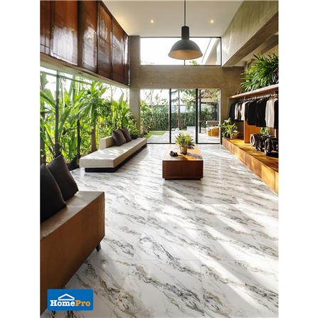 กระเบื้องพื้นพอร์ซเลน 100x100 ซม. TARA ซิลเวอร์ รูไทล์ เทา 2 ตร.ม._2