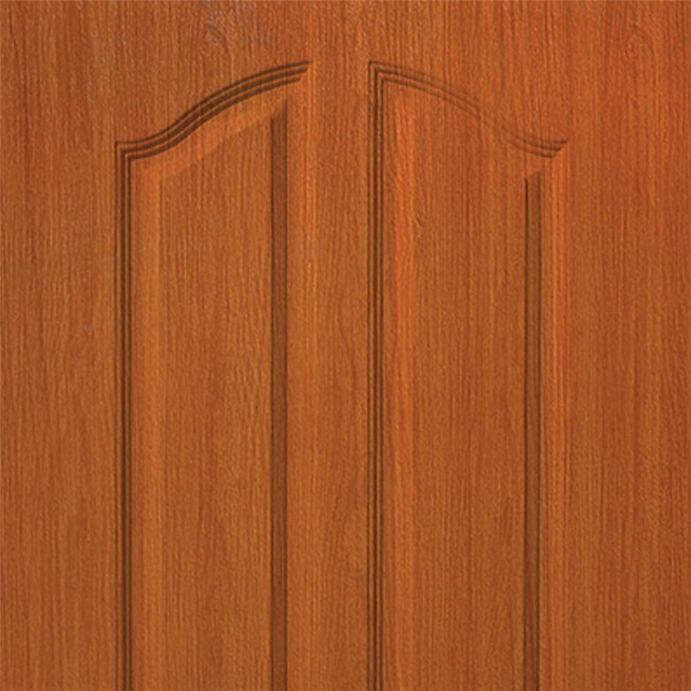 ประตูภายใน UPVC MODERNWOOD LBNR001 80X200 ซม. สี ORANGE TEAK เจาะลูกบิด