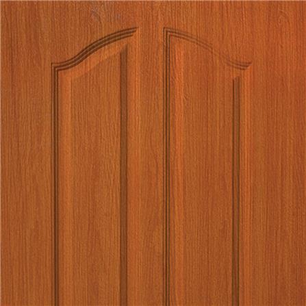 ประตูภายใน UPVC MODERNWOOD LBNR001 80X200 ซม. สี ORANGE TEAK เจาะลูกบิด_1