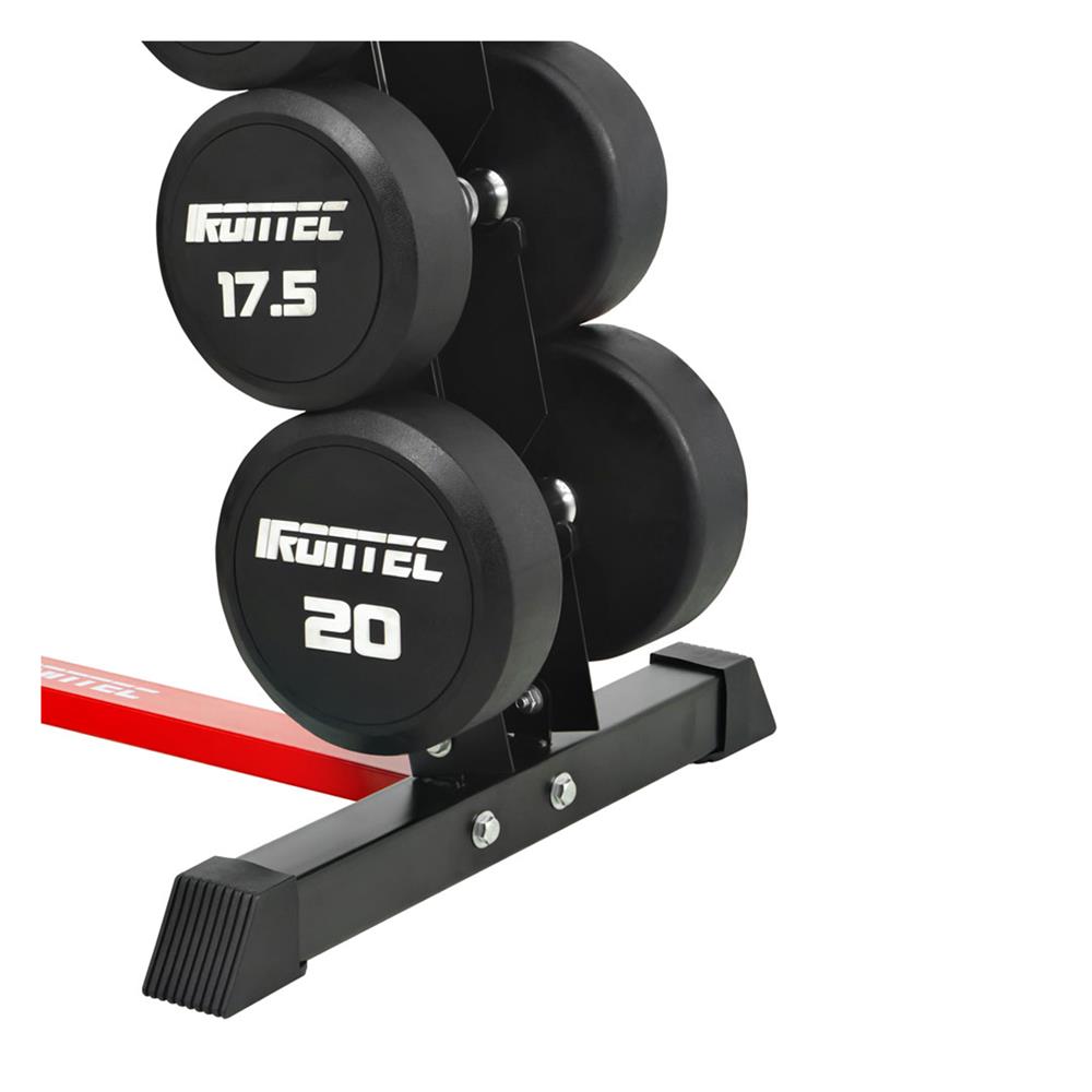 ดัมเบลพร้อมขาตั้ง IRONTEC 180 กก.