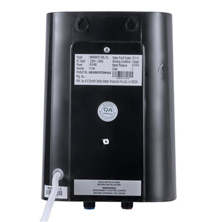 หม้อต้ม A.O.SMITH MINIBOT 4500 วัตต์ 3 ลิตร สีดำ_3