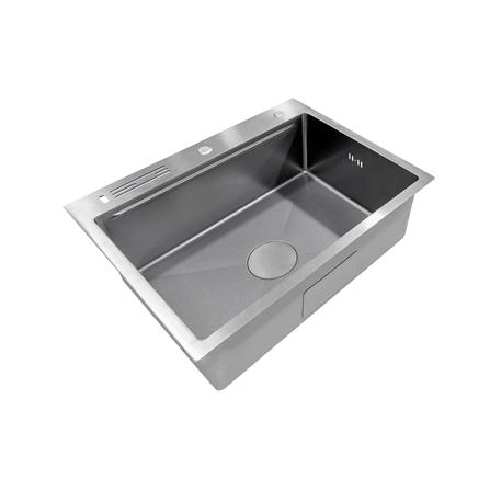 ซิงค์ฝัง 1 หลุม AXIA EXPERTISE 6050 SS เงิน_2