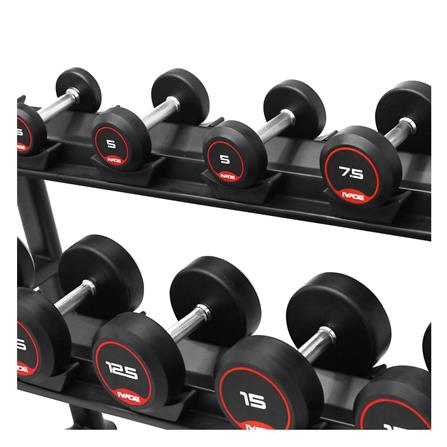 ชุดดัมเบล 10 คู่ พร้อมชั้นวาง IVADE 275 กก._2