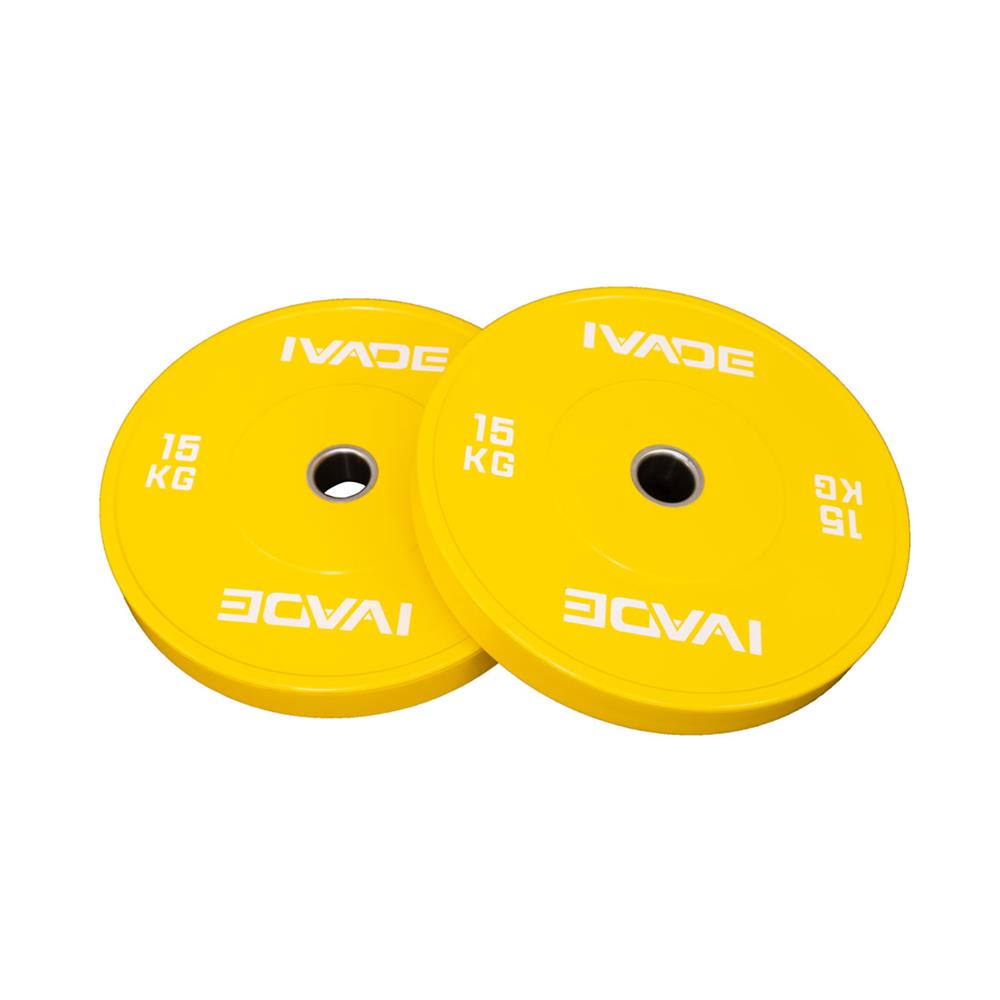 แผ่นน้ำหนัก IVADE MDC 15 กก. 2 แผ่น