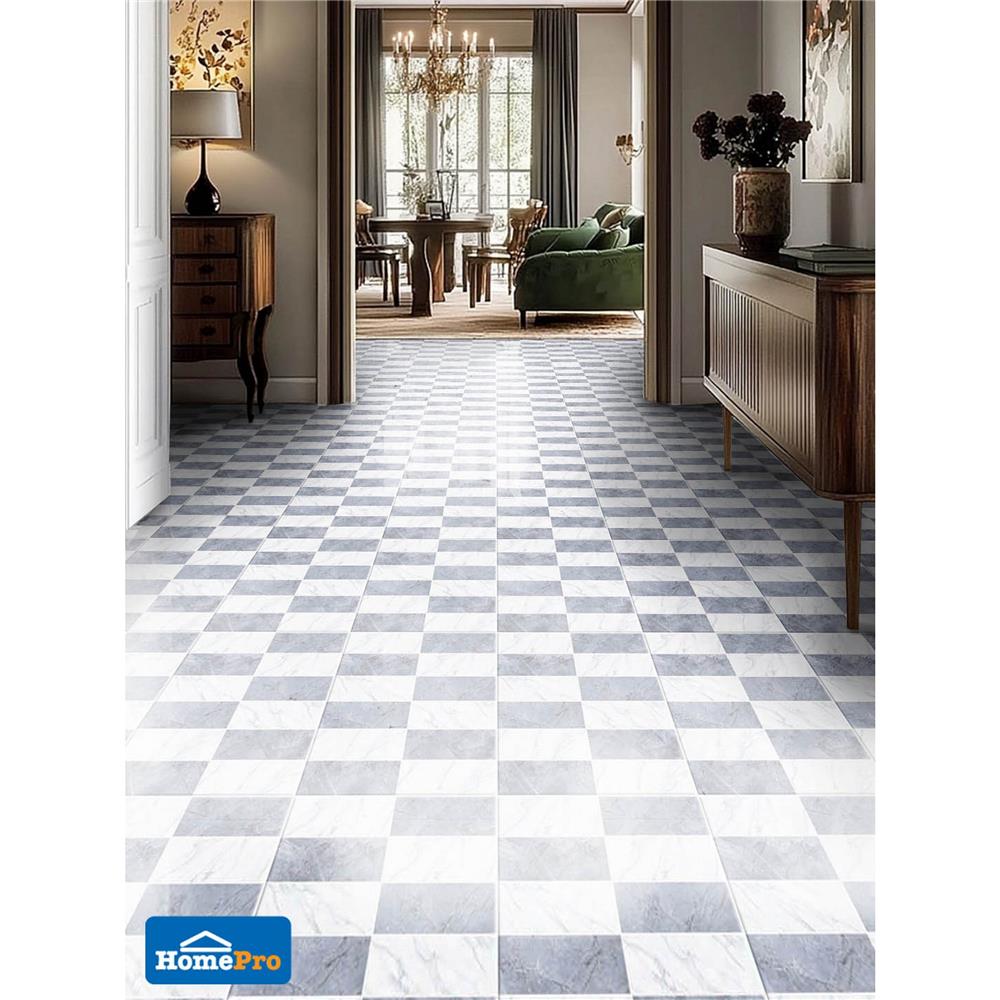 กระเบื้องพื้น 18x18 นิ้ว TARA มีเดียน เทา PM 1 ตร.ม.
