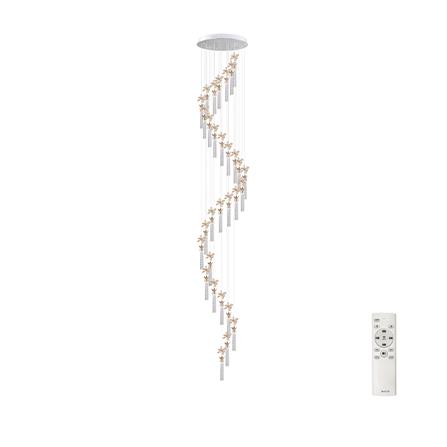 ไฟช่อ LED EVL CFC-11093 50 วัตต์ DAYLIGHT/COOL WHITE/WARM WHITE สีทอง/ใส 30 หัว_0