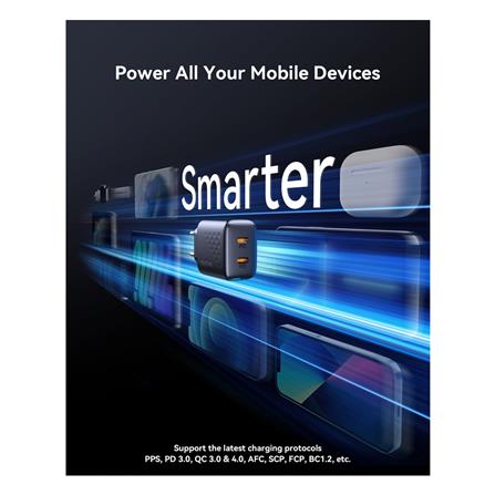 อะแดปเตอร์ TYPE C VOLTME REVO 20 DUO LITE V2019TH สีดำ_3