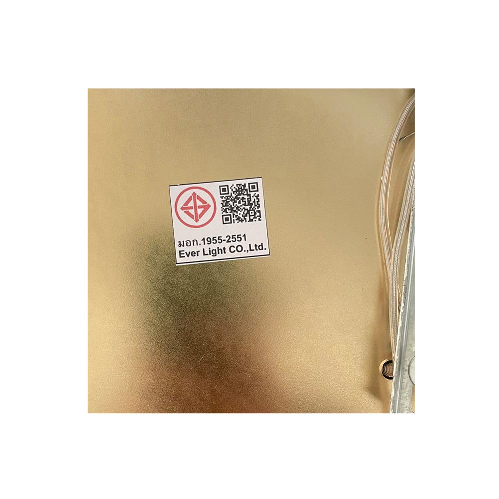 ไฟช่อ LED EVL CFC-11095 30 วัตต์ DAYLIGHT/COOL WHITE/WARM WHITE สีทอง/ใส 8 หัว