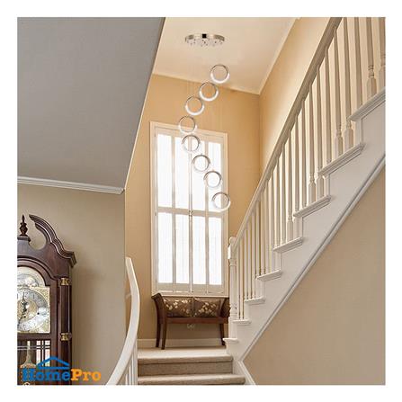 ไฟช่อ LED EVL CFC-11095 30 วัตต์ DAYLIGHT/COOL WHITE/WARM WHITE สีทอง/ใส 8 หัว_3