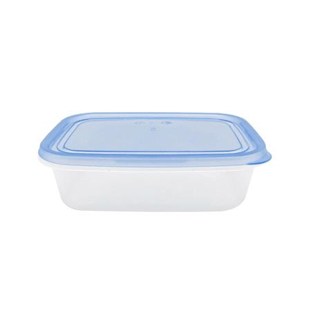 กล่องอาหารเหลี่ยม 0.6 ลิตร KECH NOLA สีฟ้า แพ็ก 4 ชิ้น_2