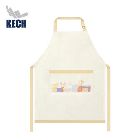 ชุดกันเปื้อน KECH COOKING สีครีม_0