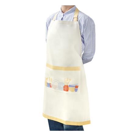 ชุดกันเปื้อน KECH COOKING สีครีม_1