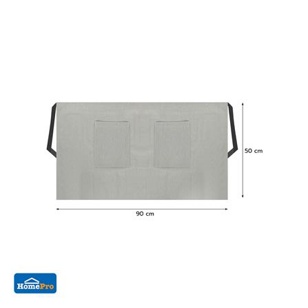 ชุดกันเปื้อนครึ่งตัว KECH ESSENCE สีเทา_7