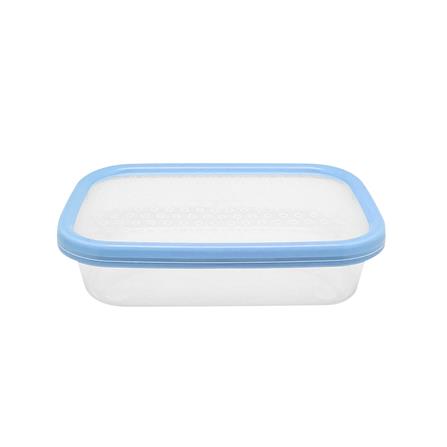 กล่องอาหารเหลี่ยม 0.8 ลิตร KECH NICE สีฟ้า แพ็ก 3 ชิ้น_3