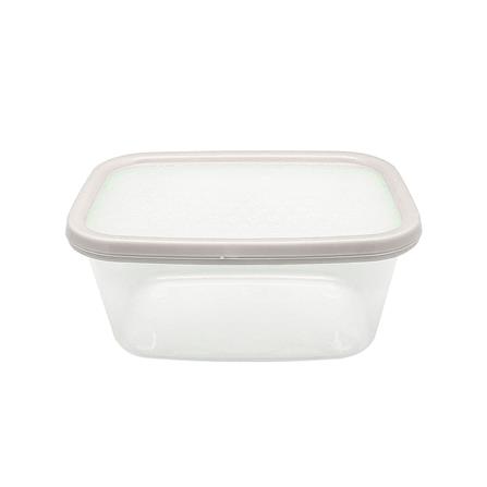 กล่องอาหารเหลี่ยม 1 ลิตร KECH NICE สีเทา แพ็ก 3 ชิ้น_4