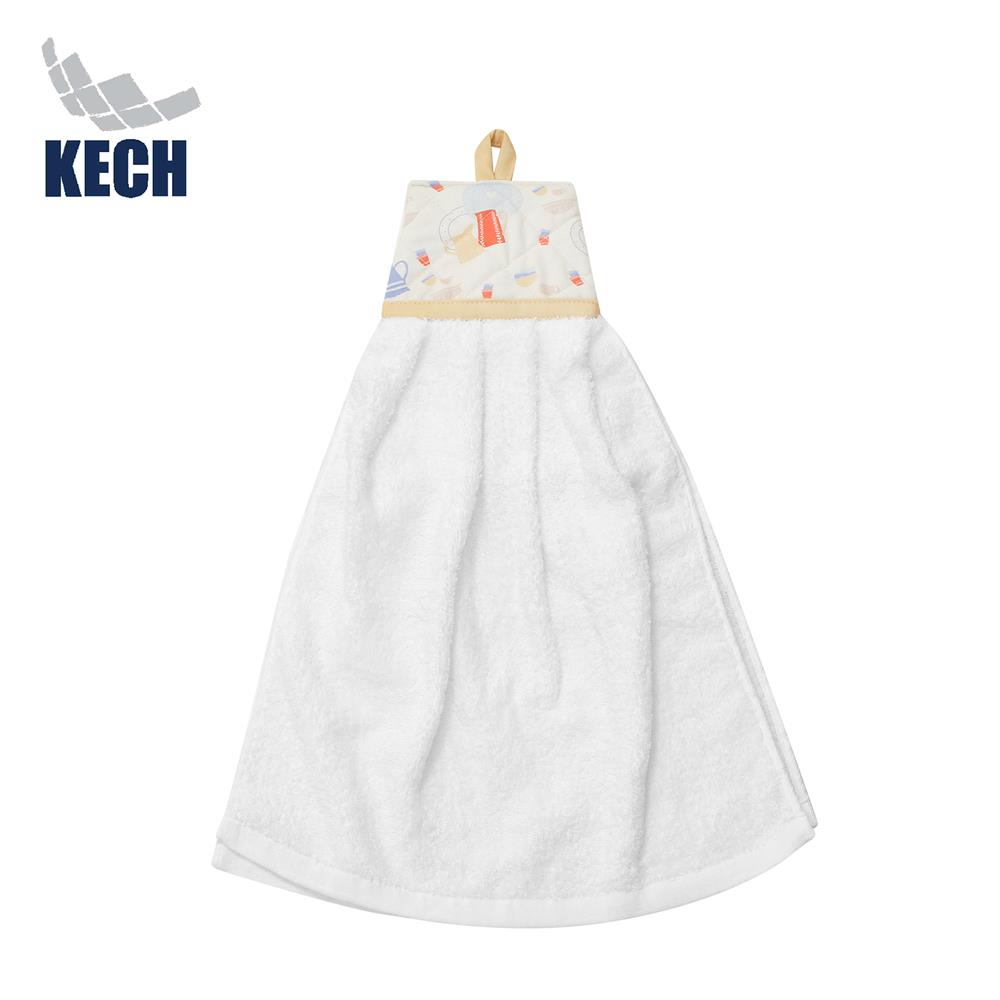 ผ้าเช็ดมือ KECH COOKING สีครีม