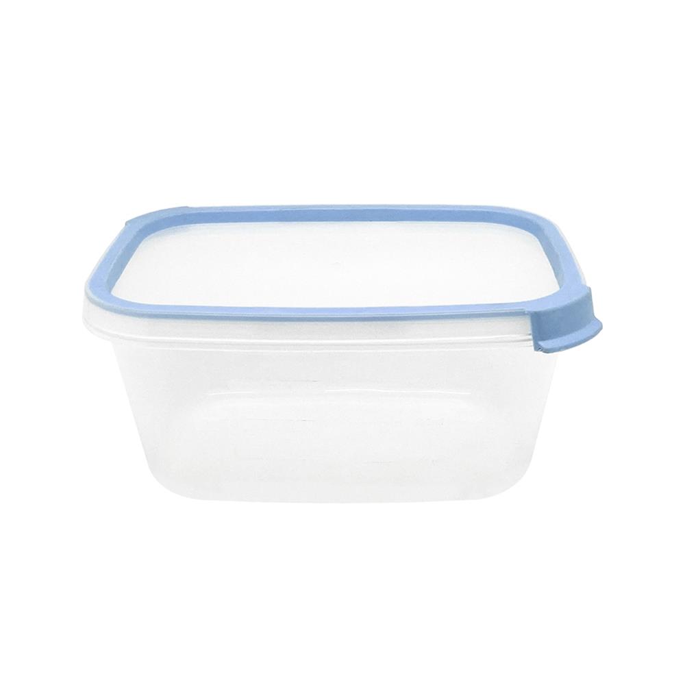 กล่องอาหารเหลี่ยม 1 ลิตร KECH NEAT สีฟ้า