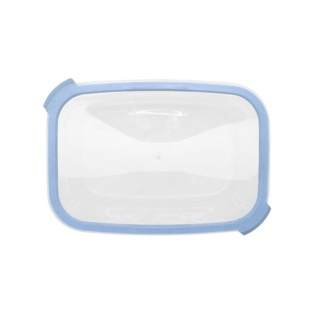 กล่องอาหารเหลี่ยม 1 ลิตร KECH NEAT สีฟ้า