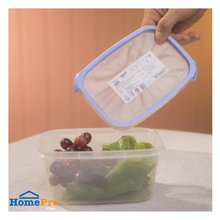 กล่องอาหารเหลี่ยม 1 ลิตร KECH NEAT สีฟ้า_6