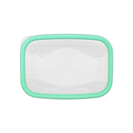 กล่องอาหารเหลี่ยม 1 ลิตร KECH NICE สีเขียว แพ็ก 3 ชิ้น_4