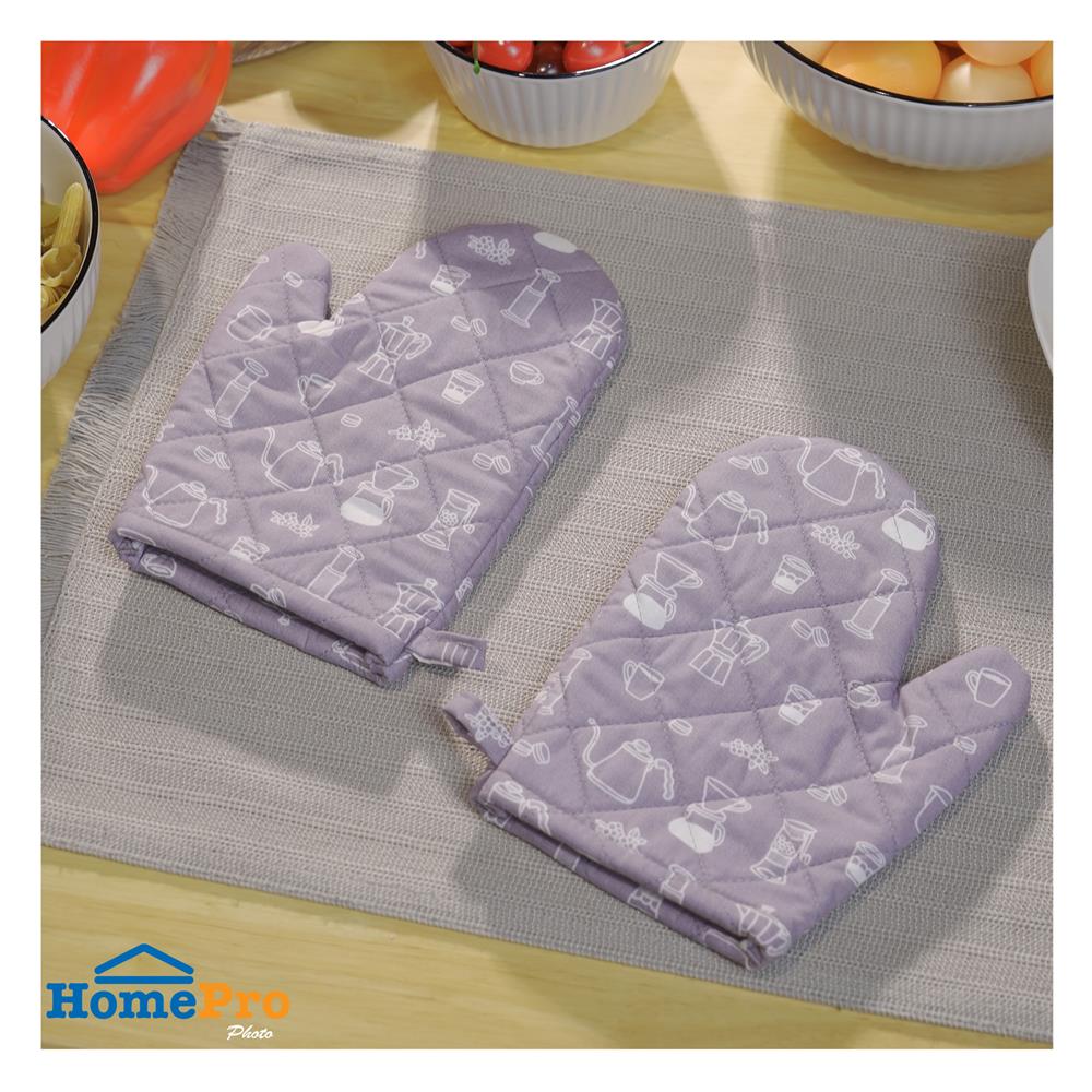 ถุงมือจับภาชนะร้อน KECH COFFEE สีเทา (แพ็ก 2 ใบ)