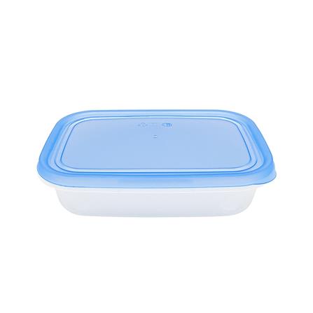 กล่องอาหารเหลี่ยม 0.8 ลิตร KECH NOLA สีฟ้า แพ็ก 3 ชิ้น_2
