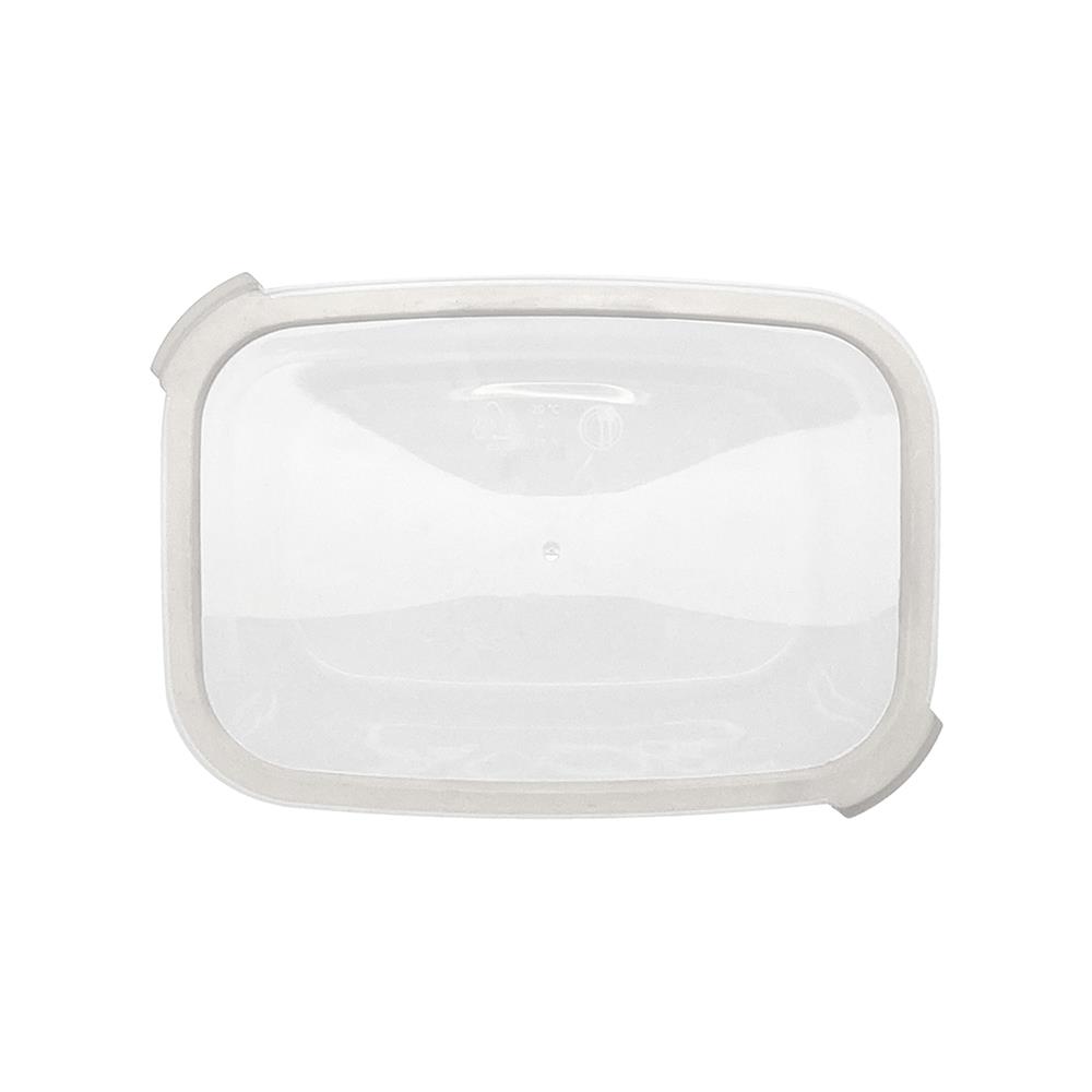 กล่องอาหารเหลี่ยม 1 ลิตร KECH NEAT สีเทา