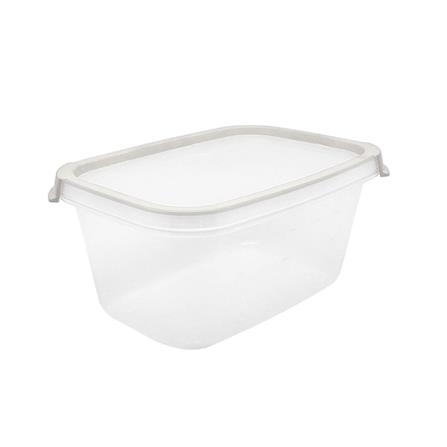 กล่องอาหารเหลี่ยม 1 ลิตร KECH NEAT สีเทา_2