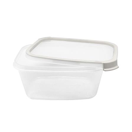 กล่องอาหารเหลี่ยม 1 ลิตร KECH NEAT สีเทา_4