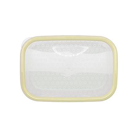 กล่องอาหารเหลี่ยม 0.8 ลิตร KECH NICE สีเหลือง แพ็ก 3 ชิ้น_5