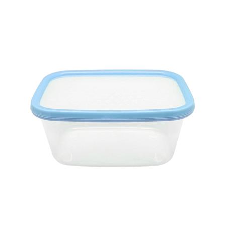 กล่องอาหารเหลี่ยม 1 ลิตร KECH NICE สีฟ้า แพ็ก 3 ชิ้น_4