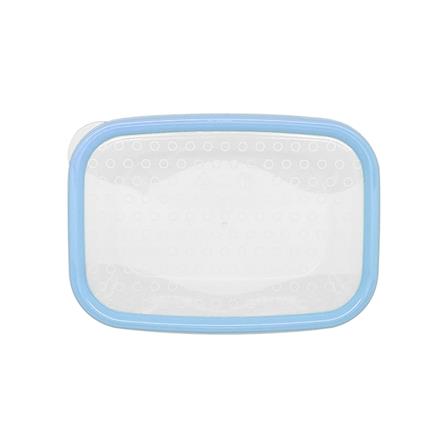 กล่องอาหารเหลี่ยม 1 ลิตร KECH NICE สีฟ้า แพ็ก 3 ชิ้น_6