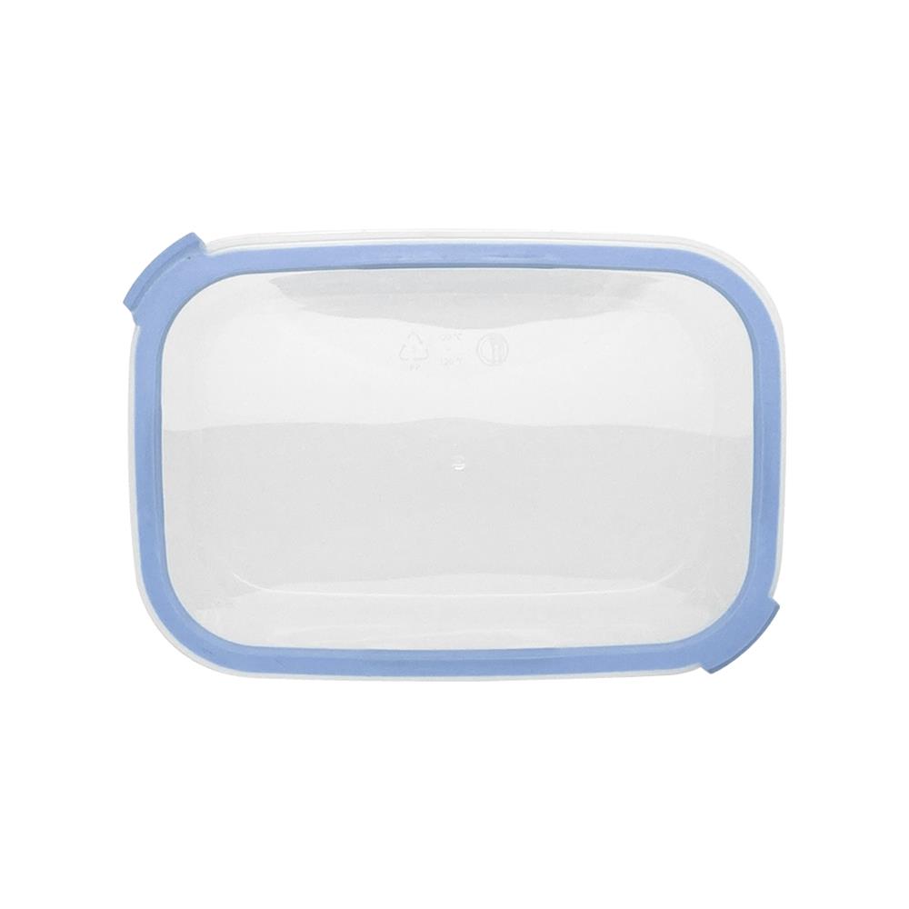 กล่องอาหารเหลี่ยม 0.8 ลิตร KECH NEAT สีฟ้า