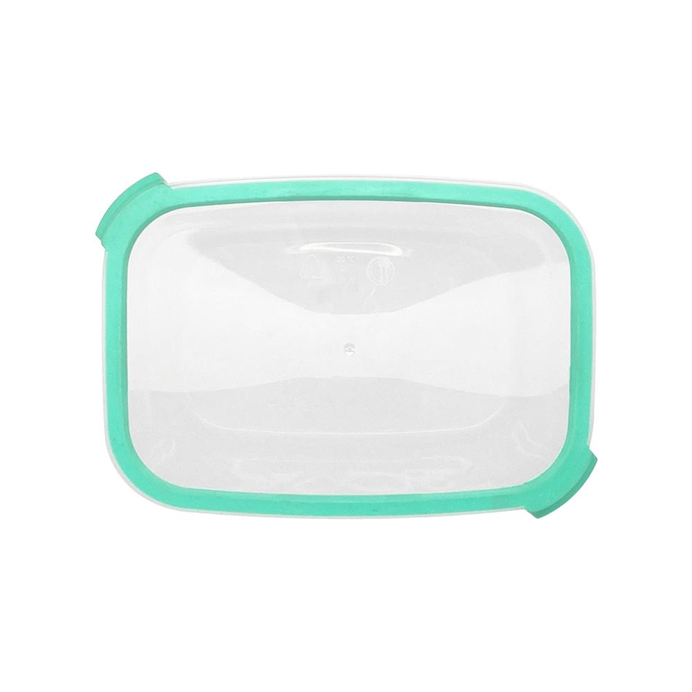 กล่องอาหารเหลี่ยม 1 ลิตร KECH NEAT สีเขียว