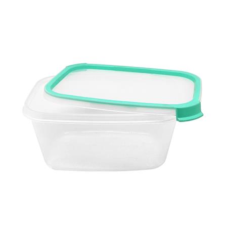 กล่องอาหารเหลี่ยม 1 ลิตร KECH NEAT สีเขียว_4