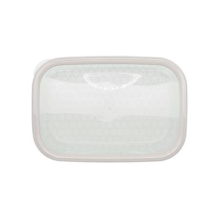 กล่องอาหารเหลี่ยม 0.8 ลิตร KECH NICE สีเทา แพ็ก 3 ชิ้น_5