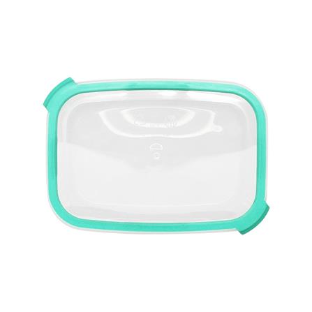 กล่องอาหารเหลี่ยม 0.6 ลิตร KECH NEAT สีเขียว_4