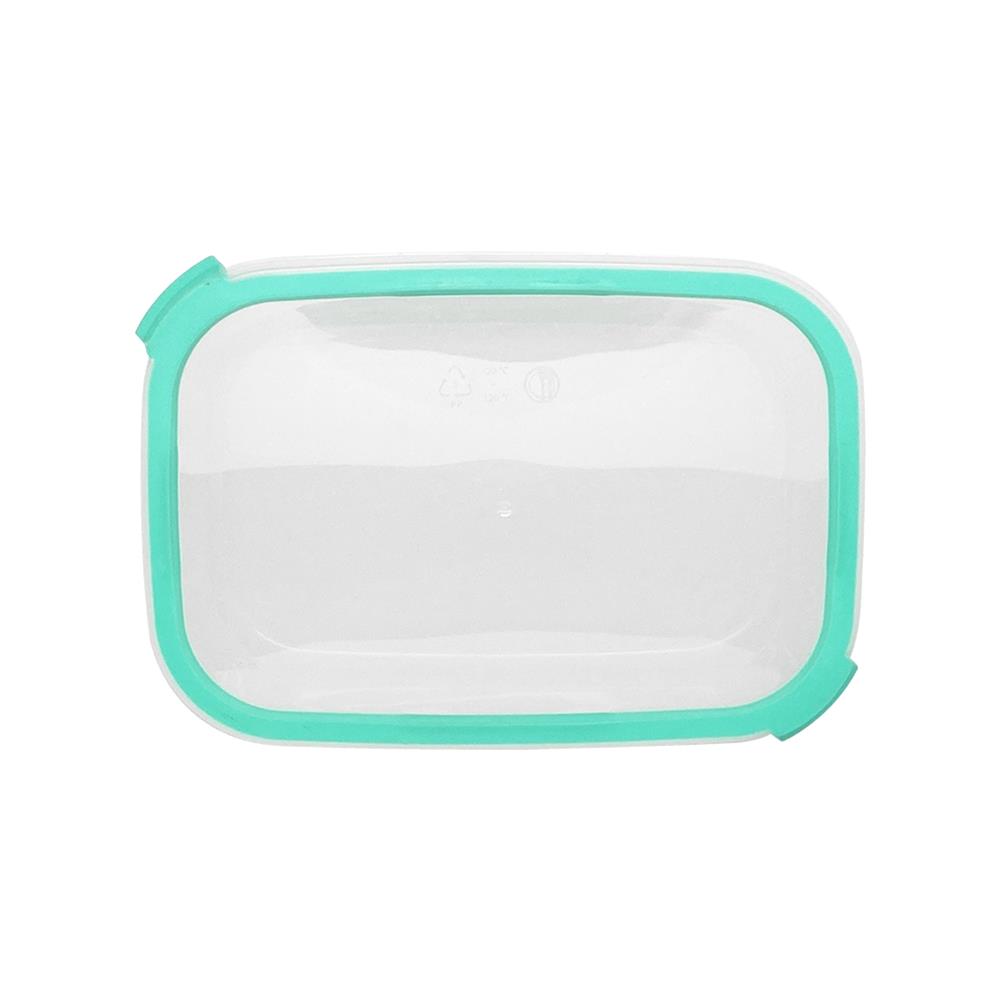 กล่องอาหารเหลี่ยม 0.8 ลิตร KECH NEAT สีเขียว